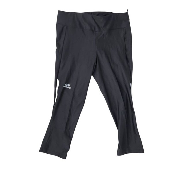 Calza Corsario de Running Negra Talle S con Detalle en Costura - imagen 1