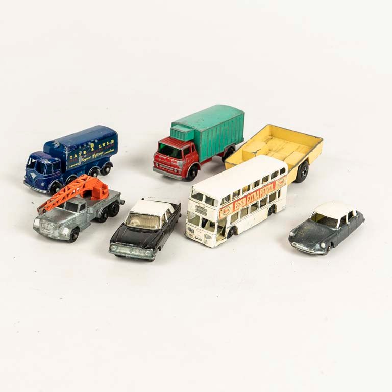 7 autitos Matchbox made in England sin caja
