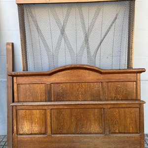 Cama de Roble Desarmable con Parrilla Elástica - imagen 9
