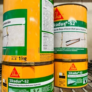 Lote de 2 latas de resina Sika Viscosidad Baja para inyección - imagen 3