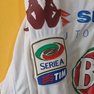 Camiseta Torino FC Gastón Silva N° 21 Kappa Kombat Serie A TIM Original - imagen 6