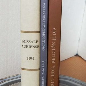 Lote de 3 Libros: Genocidio Cultural Armenio, Historia Judía y Missale Auriense 1494 - imagen 3