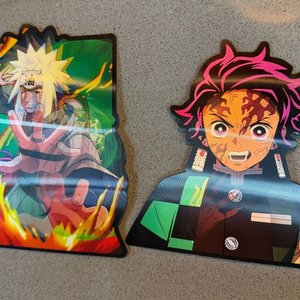 Stickers de Personajes de Anime: Minato y Tanjiro - imagen 2