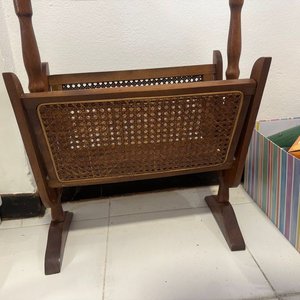 Revistero de Madera con Esterilla - imagen 2