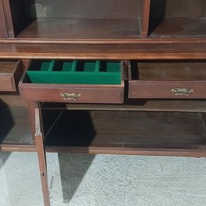 Aparador de Madera Cedro con 5 Puertas, 3 Cajones y Estantes - imagen 2