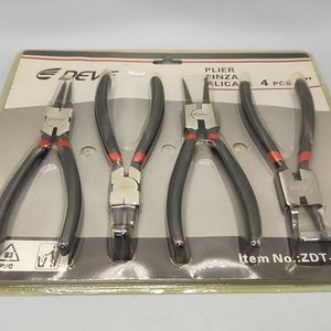 Kit 4 Pinzas para Seguro Devec, Interior/Exterior, Recta y Curva - imagen 11