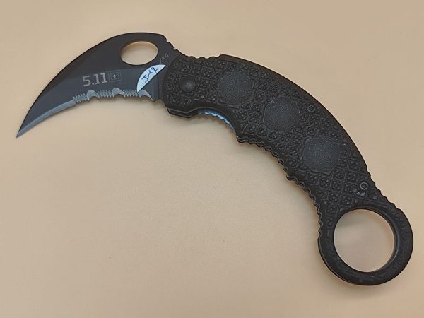 Navaja Karambit Plegable Tarani Slingshot - imagen 3