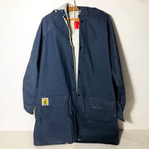 Equipo de Lluvia Azul Talle M y Botas de Goma Negras Talle 41 - imagen 3