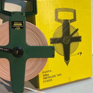 Cinta Métrica Agrimensor PANYI Fibra de Vidrio 100 Metros - imagen 4
