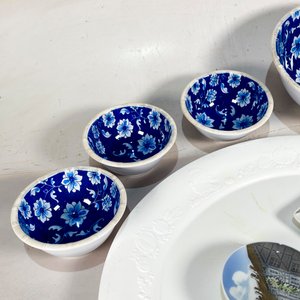 Conjunto de 11 Piezas: Bandejas, Fuentes y Potes de PVC con Diseños - imagen 2