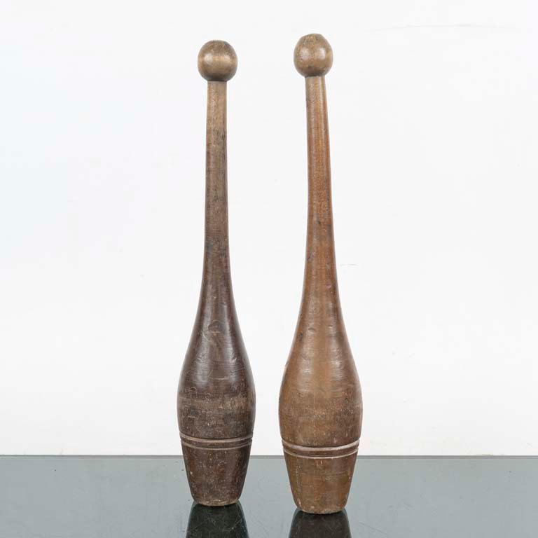 Lote anterior: Bolos de madera con detalles