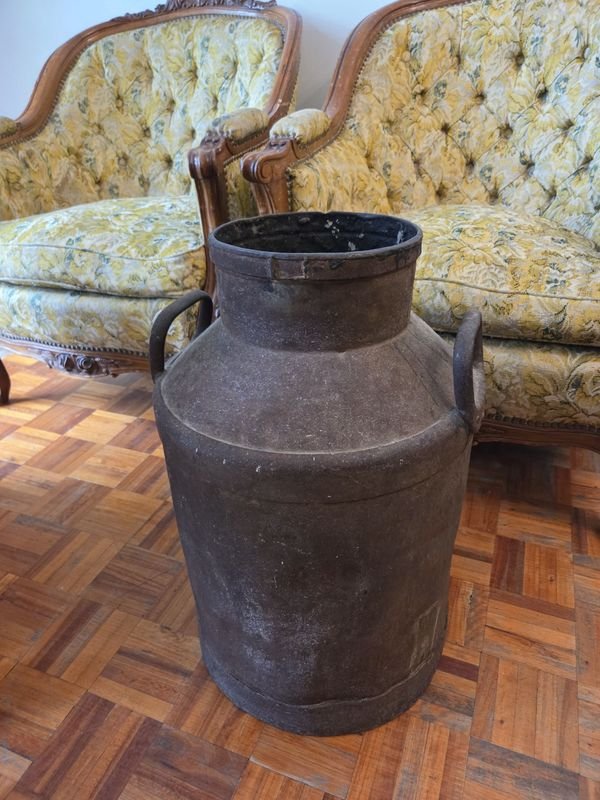 Lote anterior: Antiguo tacho lechero en hierro sin tapa