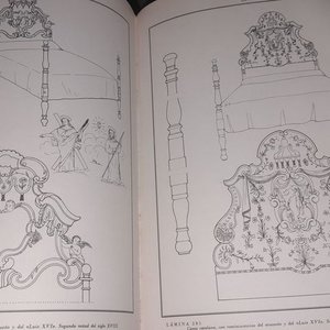 Muebles de Estilo Español: Gótico a Siglo XIX - Libro de José Claret Rubira (1965) - imagen 15