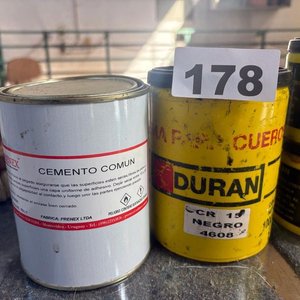 Lote de Cremas para Cuero Duran, Tinta y Cemento Común - imagen 3