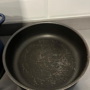 Set de Ollas y Cacerola Tefal Azules Usadas - imagen 2