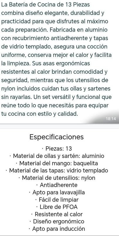 Juego batería 13 piezas nuevo - Accesorios para Vehículos - imagen 4