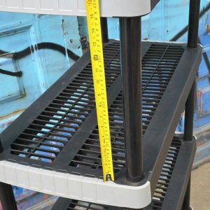 Estantería Rimax Plástica Negra de 5 Niveles Ventilada - imagen 7