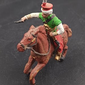 Soldado Mameluco Francés a Caballo - Figura Coleccionable - imagen 1