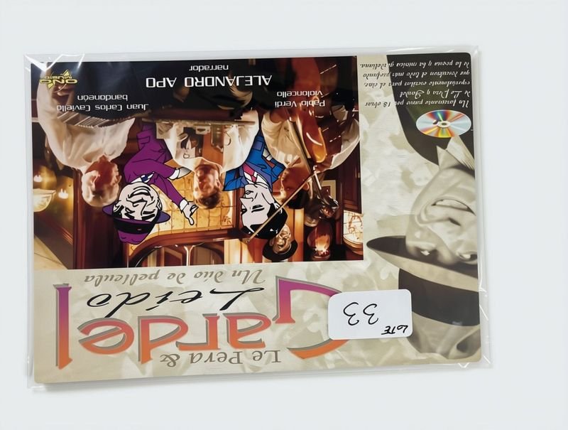 CD "Le Pera & Gardel: Un Dúo de Película" con Revista de 28 Páginas