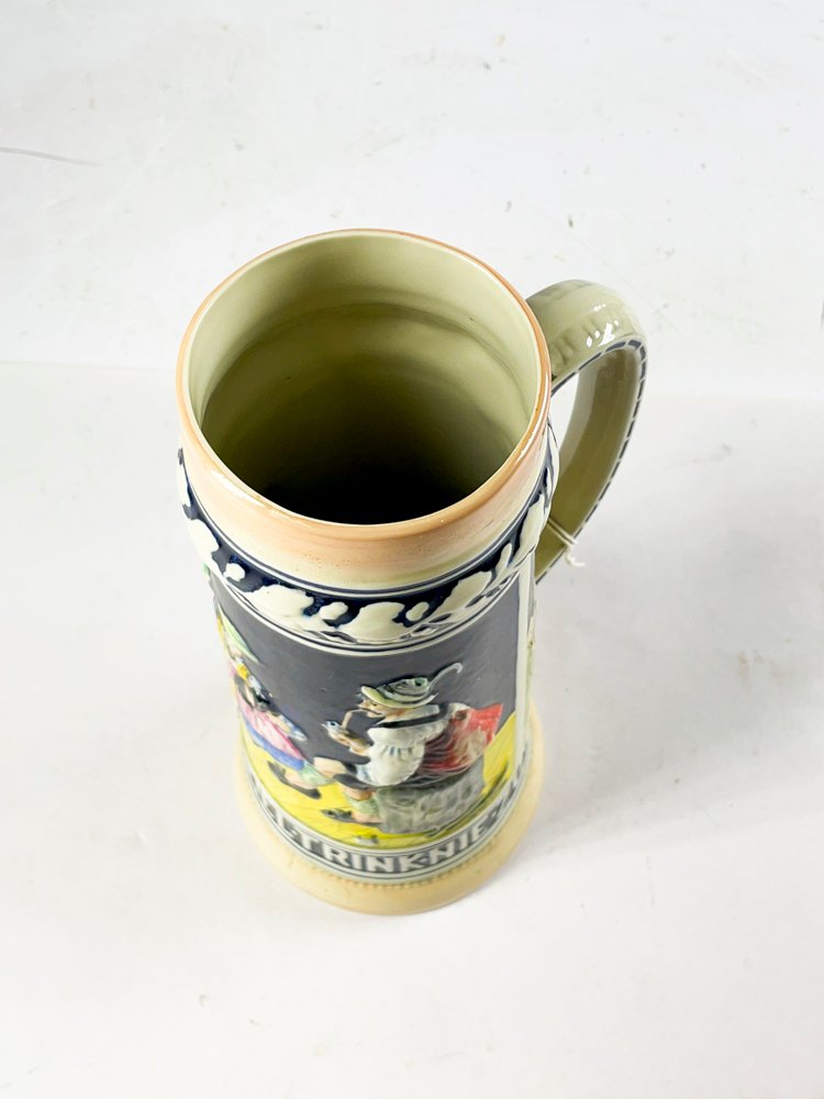 Jarra para cerveza Lozur, cerámica decorativa - imagen 3