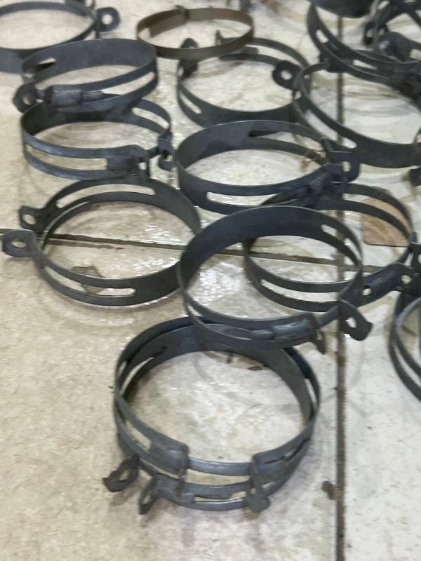 Lote de Abrazaderas Metálicas para Fijación