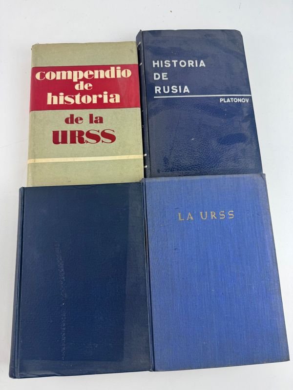 Colección de libros sobre Historia de la U.R.S.S. en buen estado - imagen 2