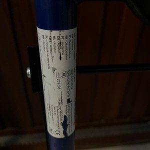 Andador Ortopédico Plegable Azul con Ruedas - imagen 3