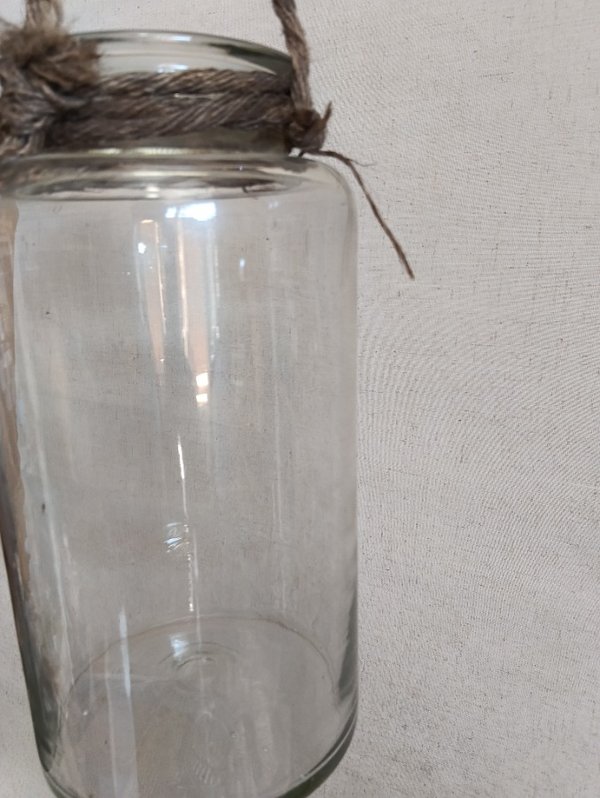Antiguo frasco de vidrio de gran tamaño - imagen 3