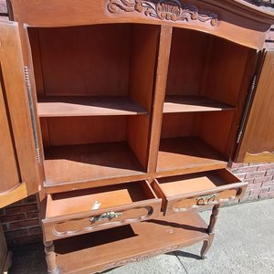 Aparador Estilo Provenzal Madera Maciza Pino Brasil Antiguo - imagen 7