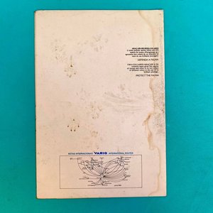 Antiguo Menú a la Carta Varig Francés con Tucanes - imagen 3