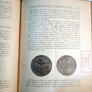 Lote de 3 libros de numismática: Catálogo de Monedas de Guatemala, Cuartillos Macuquinos y Monedas Obsidionales Peruanas - imagen 4