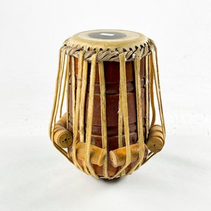 Tambor de Madera Tradicional - 29 cm - imagen 1