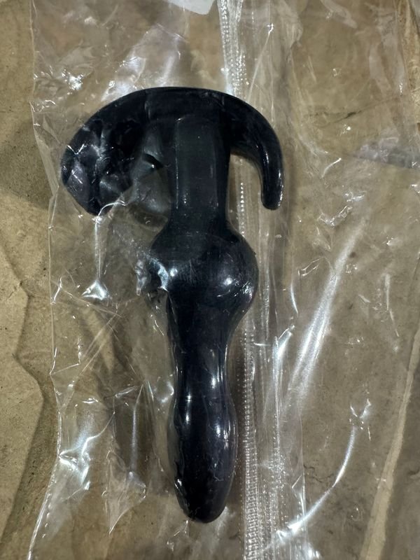 Juguete de Silicona Negro Doble