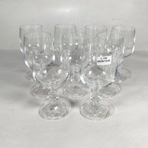 Nueve Copas de Cristal Bohemia de 230 ml - imagen 1