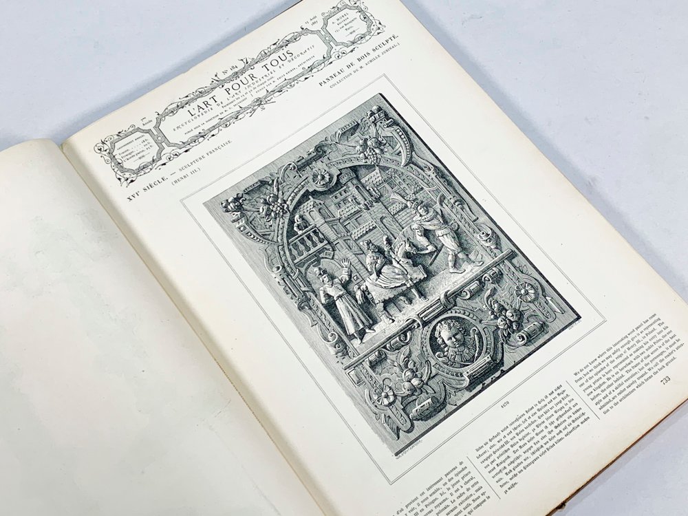 Libro de arte "Art Pour Tous" (1868) - imagen 3