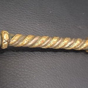 Bombilla para Mate Antigua con Detalles en Oro - imagen 3
