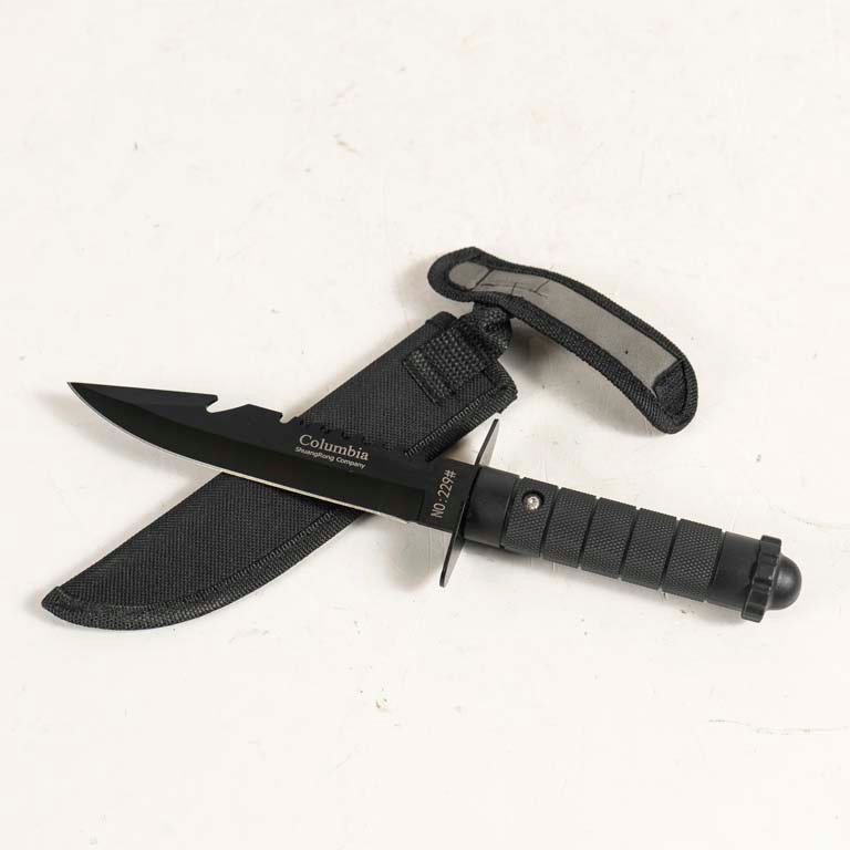Lote siguiente: Cuchillo columbia con mango de plástico