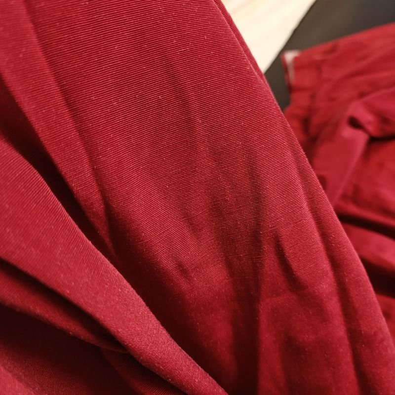 Manta de mesa larga roja - imagen 3