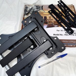 Soporte de Pared Articulado para TV "Home Design" HDL-117B-2, hasta 55" y 50kg - imagen 3