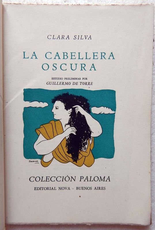 Libro de Poesía La Cabellera Oscura de Clara Silva - imagen 2