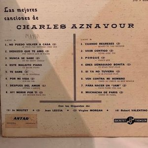 Disco de Vinilo "Las Mejores Canciones de Charles Aznavour" - imagen 2