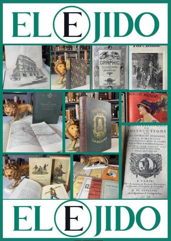 Libros antiguos de lujo, primeras ediciones y firmadas - Colección irrepetible!