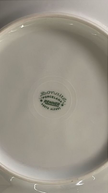 Juego de platos de porcelana fina antigüa de Brasil - imagen 7
