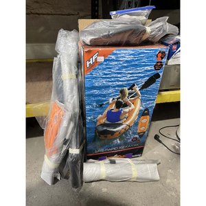 Lote siguiente: 2 Kayaks Inflables Lite-Rapid X2 con Remos y Accesorios