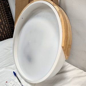 Plafón Nórdico LED 42cm con Control Remoto - Luz Cálida y Fría - imagen 4