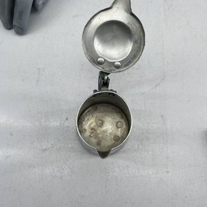 Lechera Antigua de Aluminio con Tapa - imagen 4