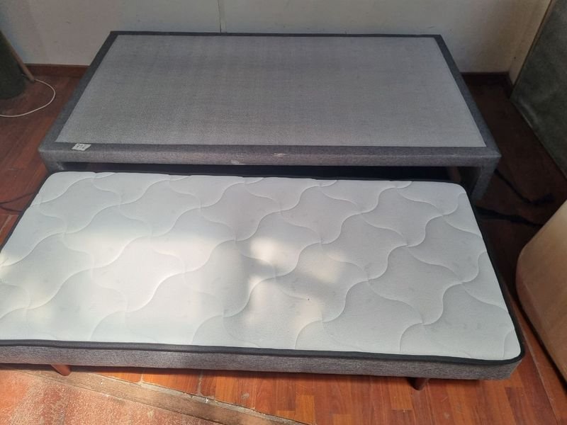 Sommier Marinero Plaza Y Media (pequeña) - Cama pequeña de madera con características únicas - imagen 2