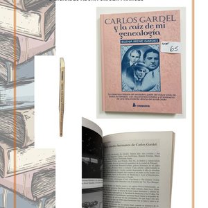 Libro "Carlos Gardel y la Raíz de mi Genealogía" por Elena Irene Gardes - imagen 3