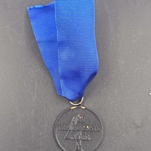 Medalla de 4 Años de Servicio de las SS con Cinta Azul - imagen 2