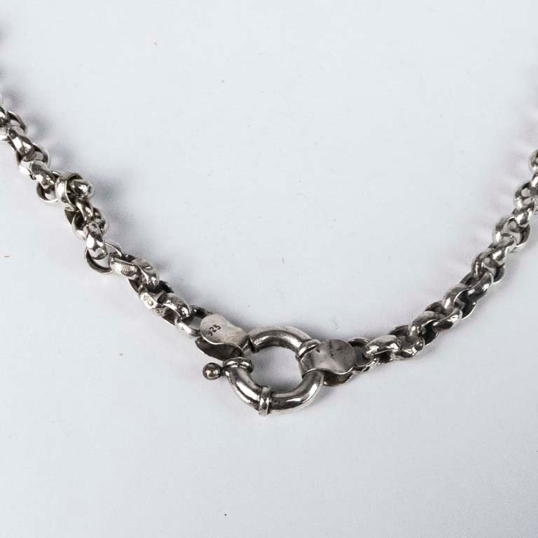 Cadena de Plata 925 con Cierre Marinero - 48 cm